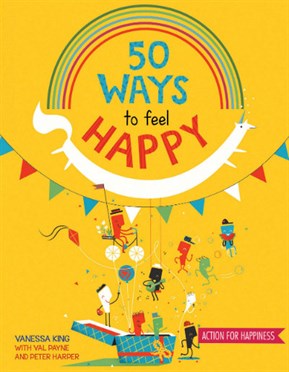 Cover for 50 Ways to Happier Living Book
